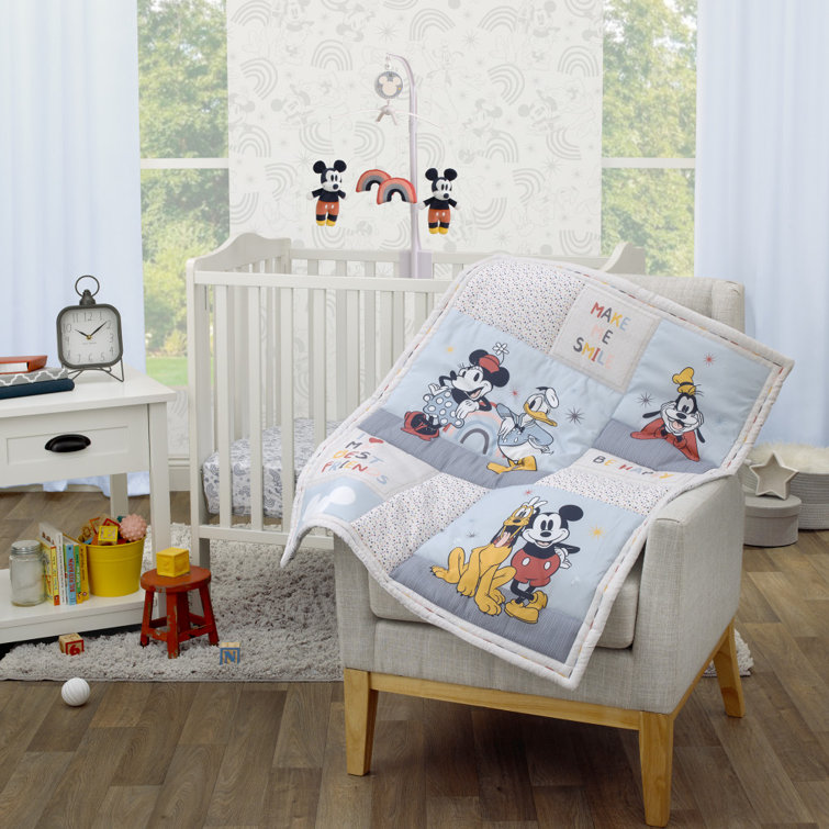 Mickey and cheap minnie crib bedding